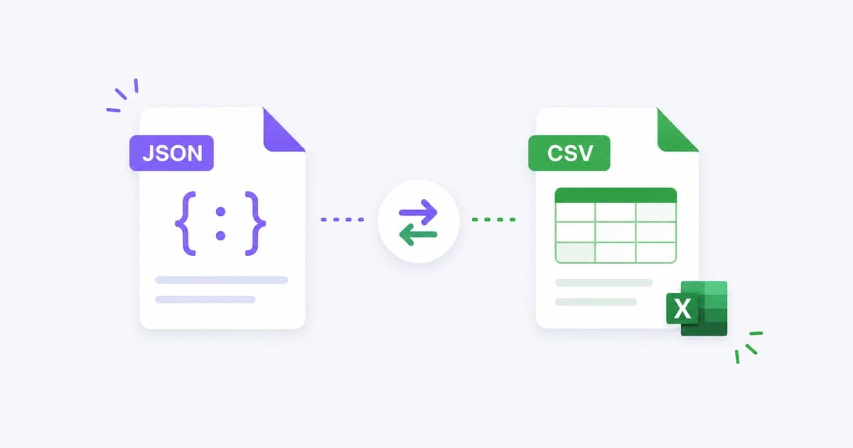 How to convert JSON to CSV for Excel - Convert Freely guide
