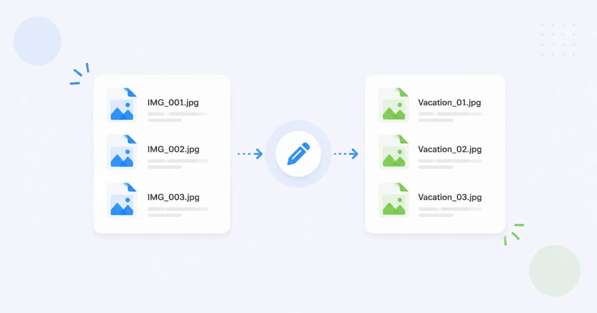 How to rename multiple files at once with bulk rename