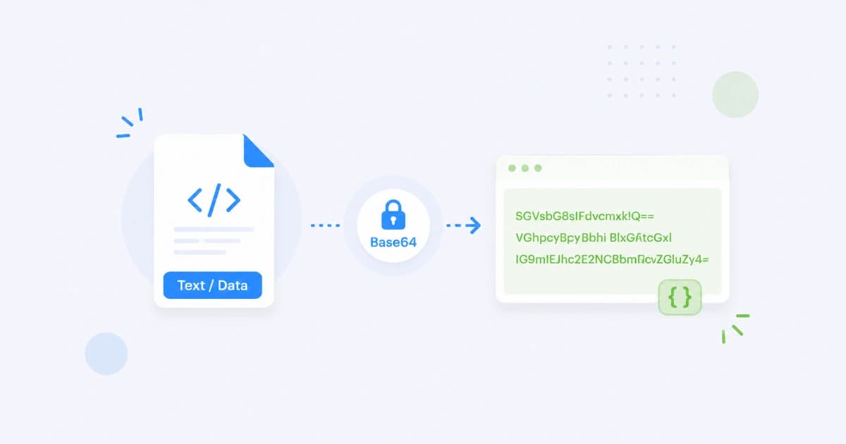 Base64 encoding explained for developers with examples